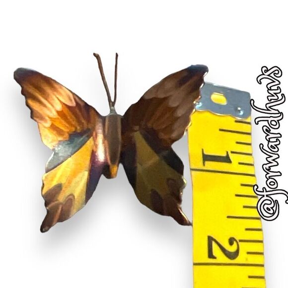 Vintage Butterfly Pin - Picture 8 of 9